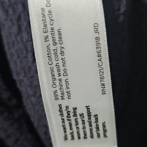 Eileen Fisher Textured Black Trousers Stretchy Pants Size PS - Picture 5 of 6